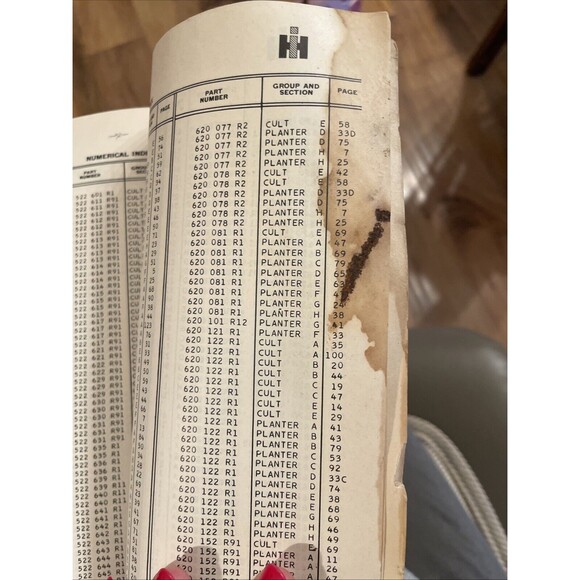 Parts Catalog for McCormick International Farm Implements Utility Tractors - Picture 12 of 12